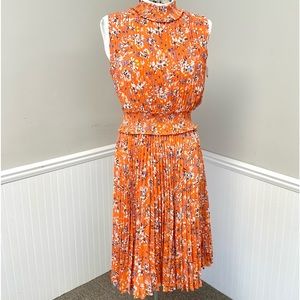 Nanatte Lapore Pleated Dress